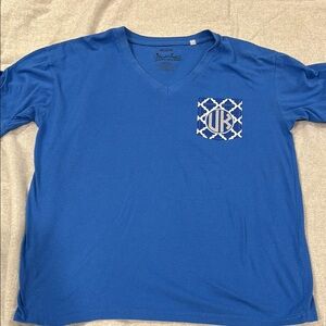 Blue V-Neck t-Shirt